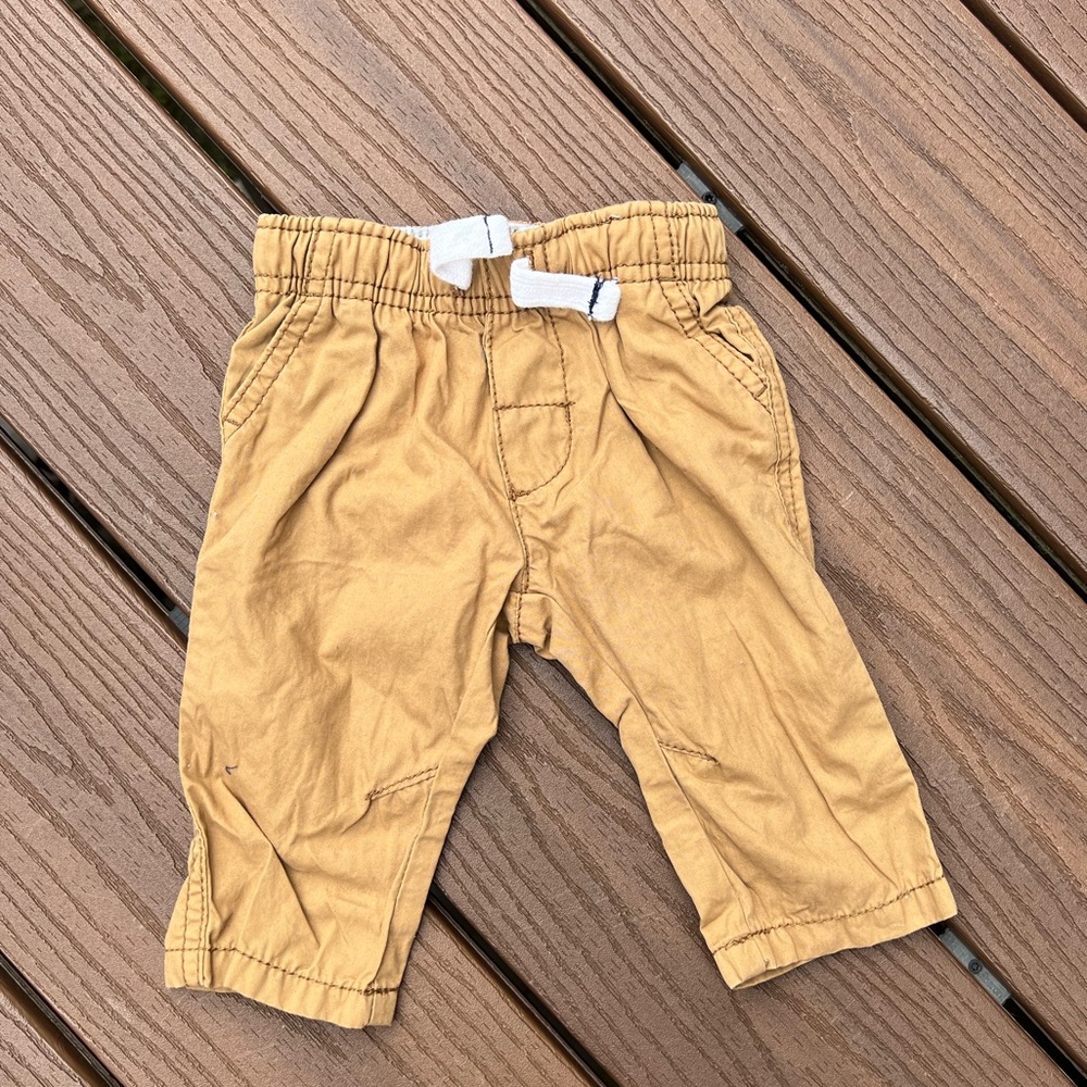 Carter’s canvas pants - 3 months